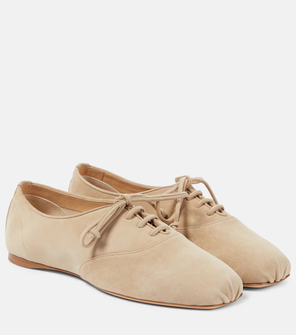 Gabriela Hearst Gabriela Hearst Maya Leather Lace-up Flats 