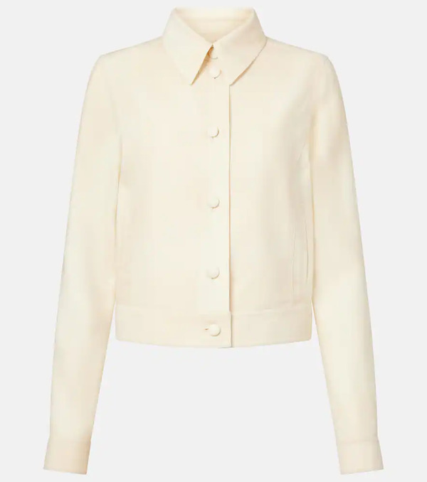  Gabriela Hearst Gabriela Hearst Tereza Short Virgin Wool Jacket 