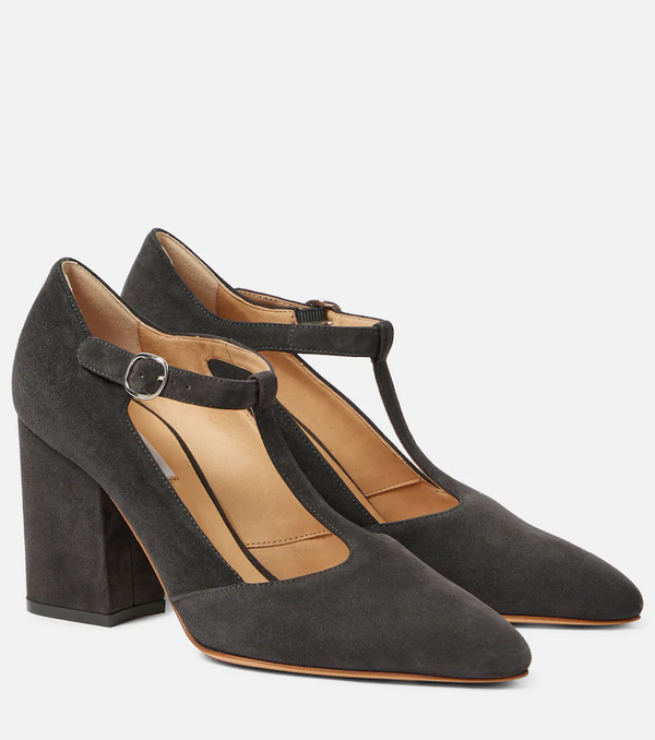  Gabriela Hearst Gabriela Hearst Triana 85 Suede Pumps 