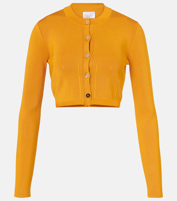  Galvan Galvan Atalanta Cropped Cardigan 