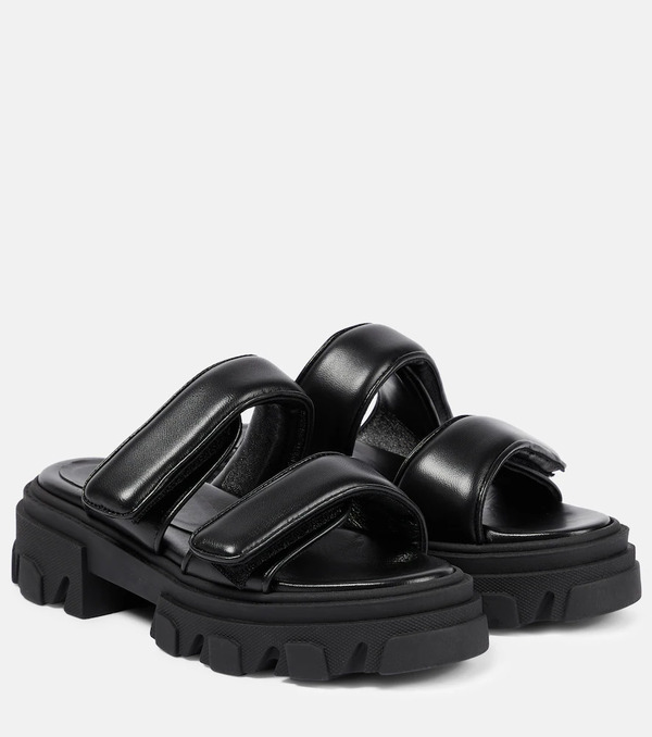  Gia Borghini Gia Borghini Adelaide Leather Sandals 