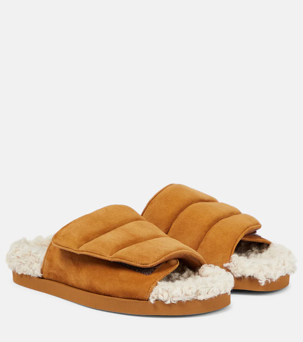  Gia Borghini Gia Borghini Gia 3 Suede Sandals 