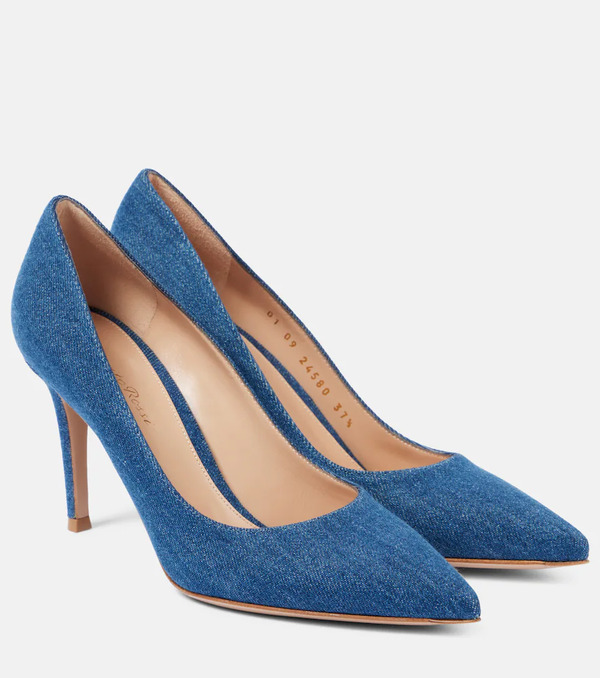  Gianvito Rossi Gianvito Rossi Gianvito 85 Denim Pumps 
