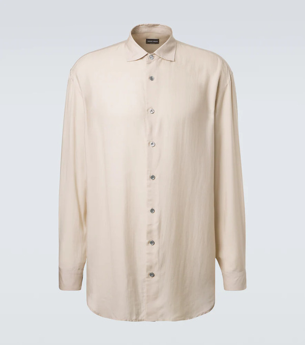  Giorgio Armani Giorgio Armani Archivio Satin Shirt 