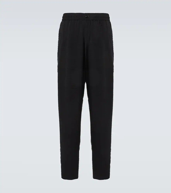  Giorgio Armani Giorgio Armani Jacquard Straight Pants 