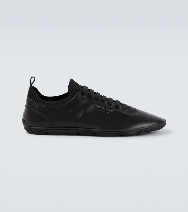  Giorgio Armani Giorgio Armani Leather Sneakers 