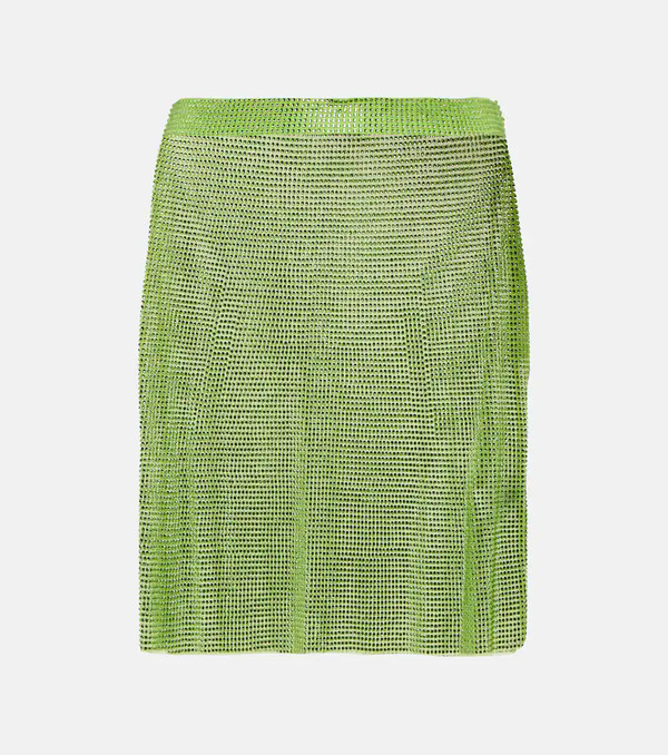 Giuseppe Di Morabito Giuseppe Di Morabito Crystal-embellished Miniskirt 