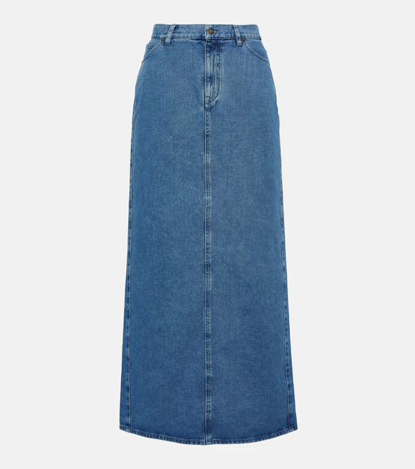  Giuseppe Di Morabito Giuseppe Di Morabito Denim Maxi Skirt 