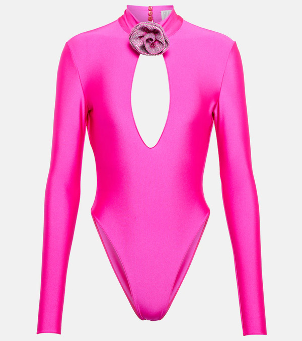  Giuseppe Di Morabito Giuseppe Di Morabito Embellished Jersey Bodysuit 