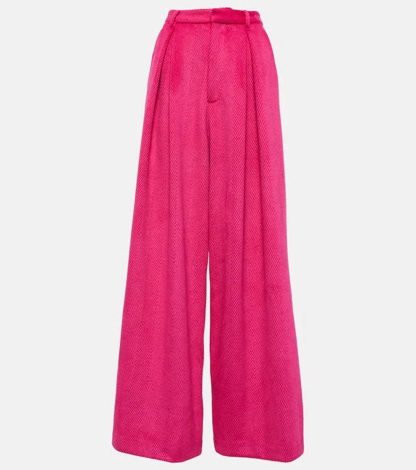  Giuseppe Di Morabito Giuseppe Di Morabito High-rise Wide-leg Crãªpe Pants 