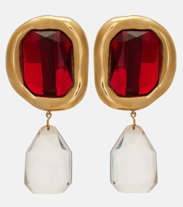  Givenchy Givenchy Embellished Drop Earrings 