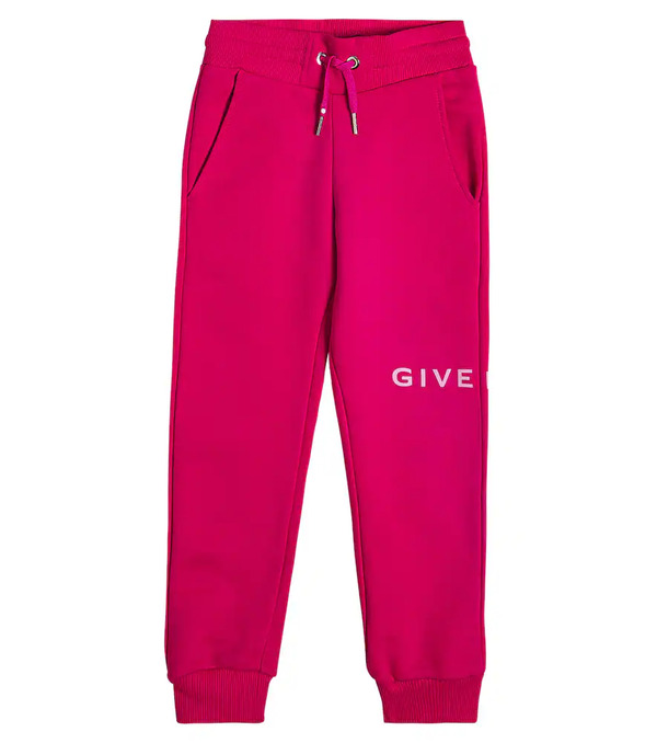  Givenchy Kids Givenchy Kids Logo Cotton-blend Sweatpants 