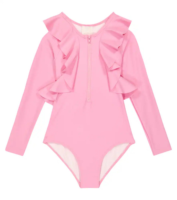  Givenchy Kids Givenchy Kids Logo Rashguard Swimsuit 