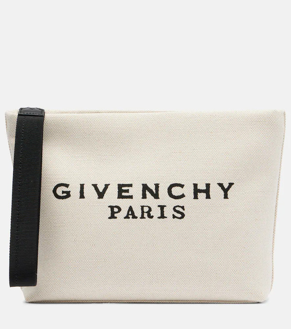  Givenchy Givenchy Logo Canvas Pouch 