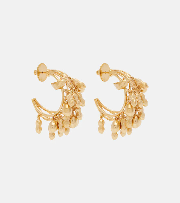  Givenchy Givenchy Lucky Charms Hoop Earrings 