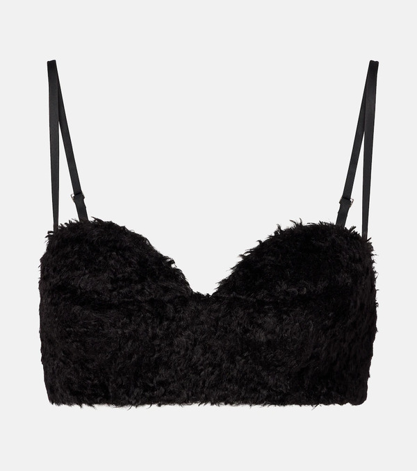 Givenchy Givenchy Mohair-blend Bra Top 