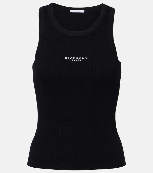  Givenchy Givenchy Paris Logo Cotton Tank Top 