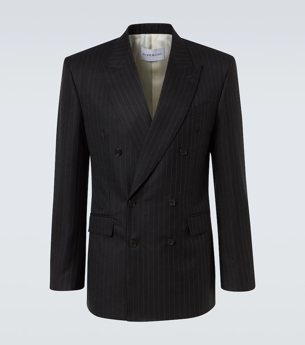  Givenchy Givenchy Pinstripe Wool Blazer 