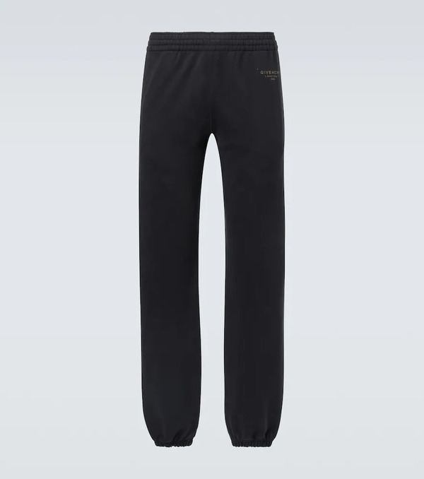  Givenchy Givenchy Givenchy Stamp Cotton Fleece Sweatpants 