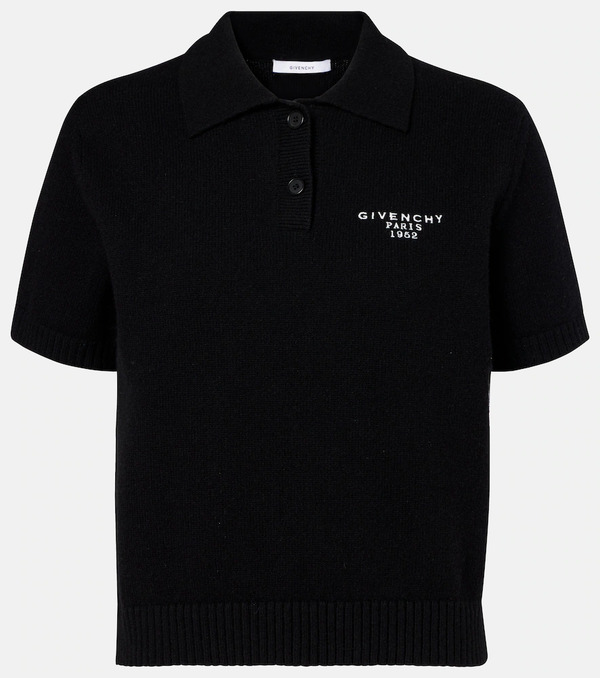  Givenchy Givenchy Wool And Cashmere Polo Sweater 