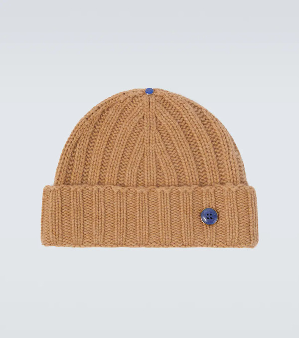  God's True Cashmere God's True Cashmere Cashmere Beanie With Lapis Lazuli 