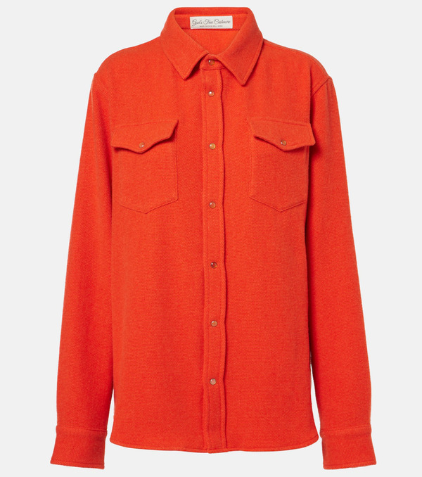  God's True Cashmere God's True Cashmere Fire Cashmere Shirt 