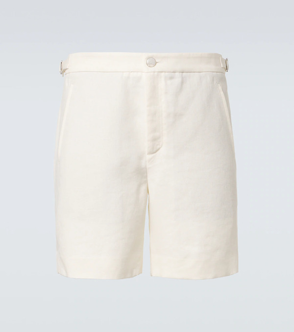  God's True Cashmere God's True Cashmere Linen Shorts With Moonstone 