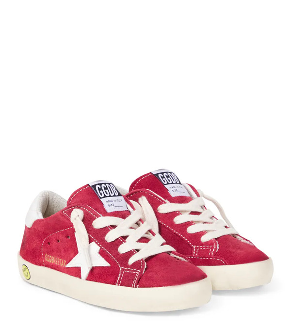  Golden Goose Kids Golden Goose Kids Super-star Suede Sneakers 