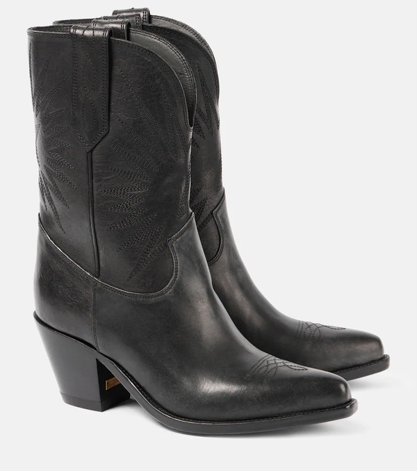  Golden Goose Golden Goose Wish Star Leather Cowboy Boots 