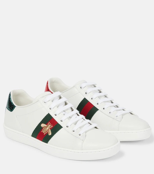  Gucci Gucci Ace Leather Sneakers 