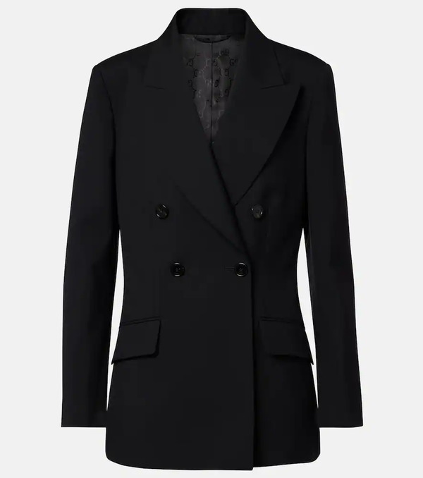  Gucci Gucci Double-breasted Wool Blazer 