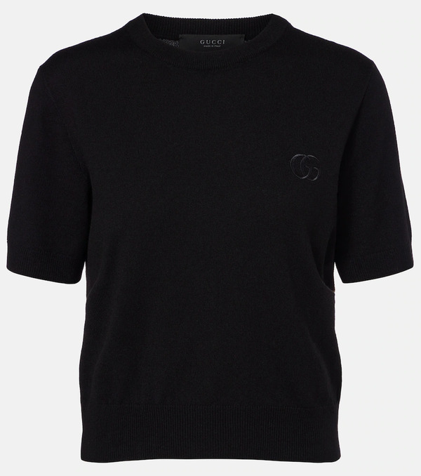  Gucci Gucci Double G Wool Top 
