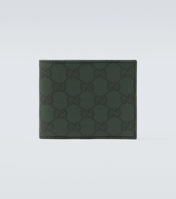  Gucci Gucci Gg Canvas Bifold Wallet 
