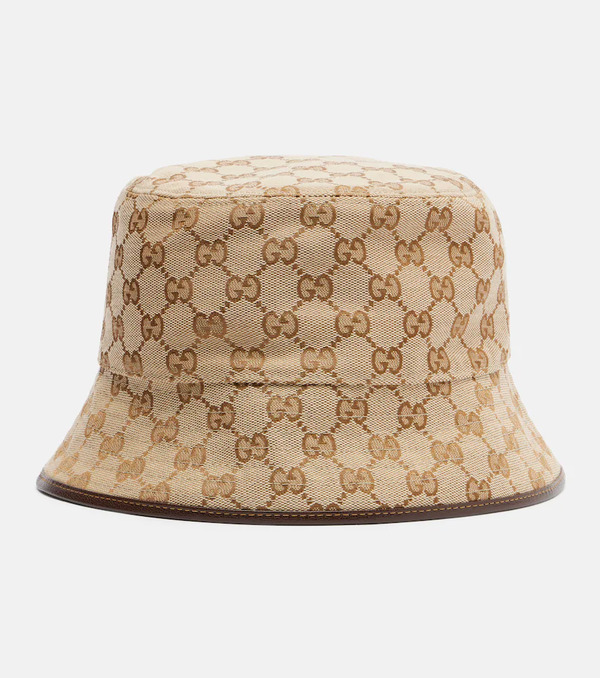  Gucci Gucci Gg Canvas Bucket Hat 