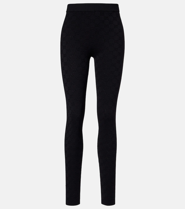  Gucci Gucci Gg Jacquard Leggings 