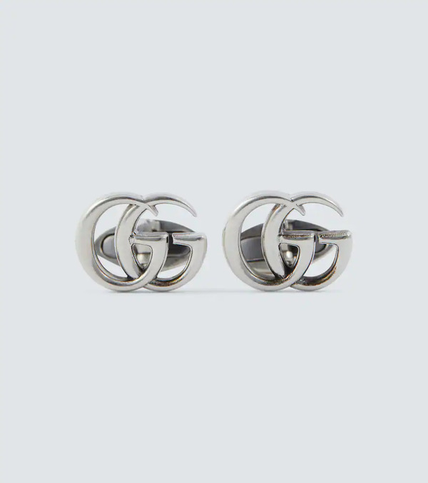  Gucci Gucci Gg Sterling Silver Cufflinks 