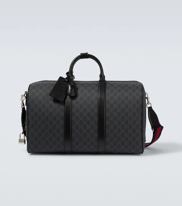  Gucci Gucci Gg Supreme Canvas Duffel Bag 