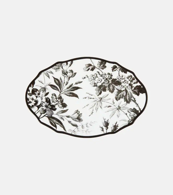  Gucci Gucci Herbarium Porcelain Plate 