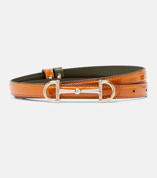  Gucci Gucci Horsebit Reversible Leather Belt 