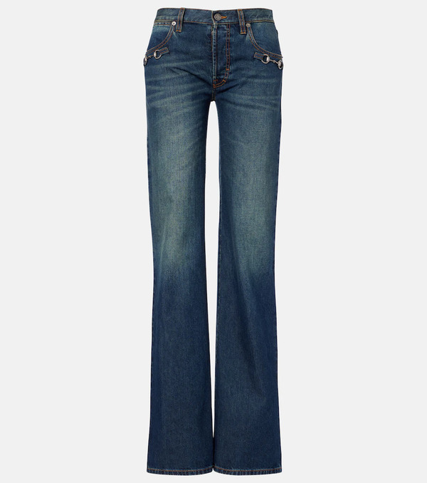  Gucci Gucci Horsebit Straight Jeans 