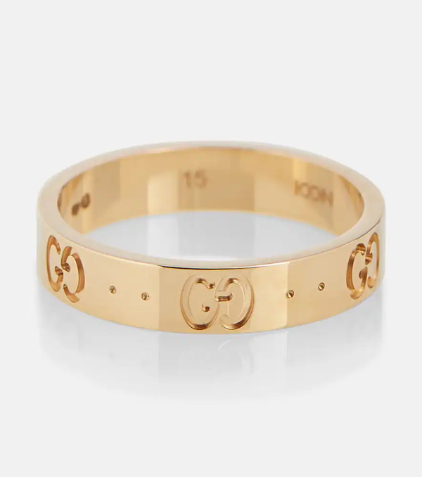  Gucci Gucci Icon 18kt Yellow Gold Ring 