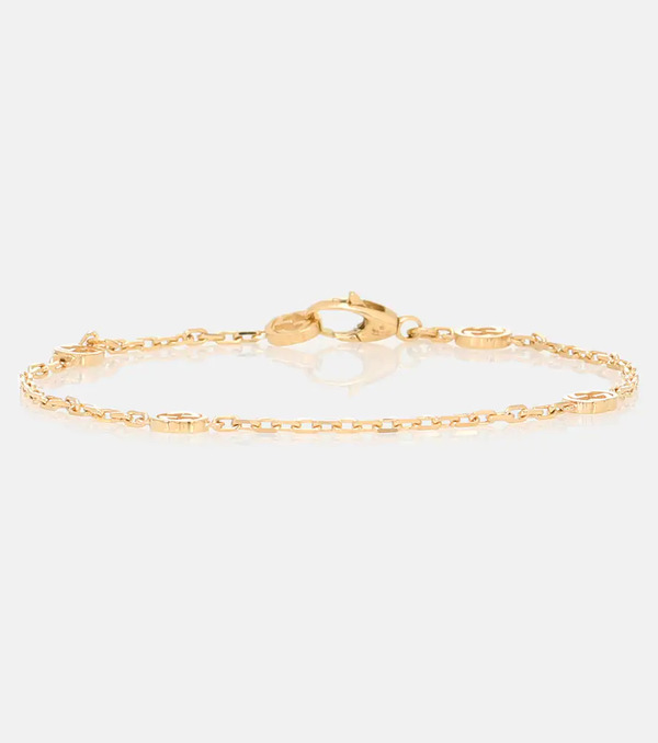  Gucci Gucci Interlocking G 18kt Gold Bracelet 