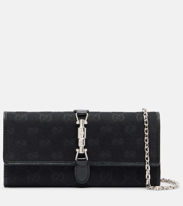  Gucci Gucci Gucci Jackie Gg Canvas Clutch 