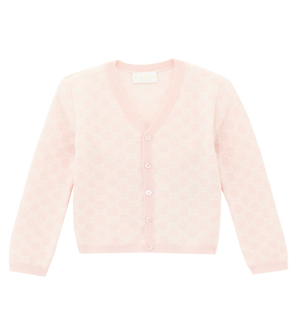  Gucci Kids Gucci Kids Baby Gg Wool Cardigan 