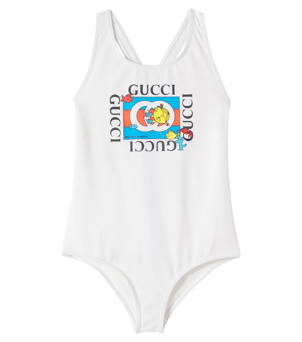  Gucci Kids Gucci Kids X Mr. Men Little Miss Swimsuit 