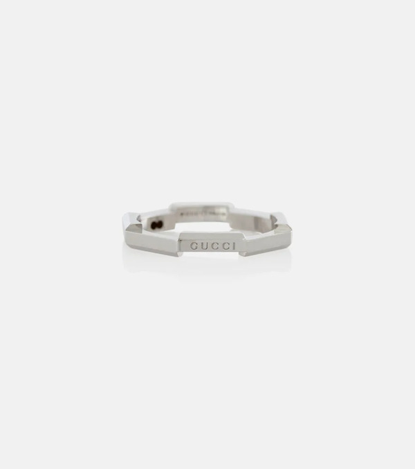  Gucci Gucci Link To Love 18kt White Gold Ring 