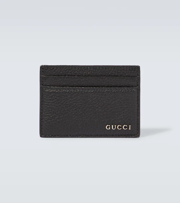  Gucci Gucci Logo Leather Card Holder 