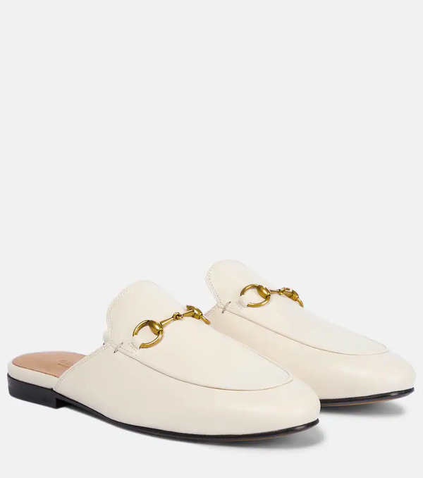  Gucci Gucci Princetown Leather Slippers 
