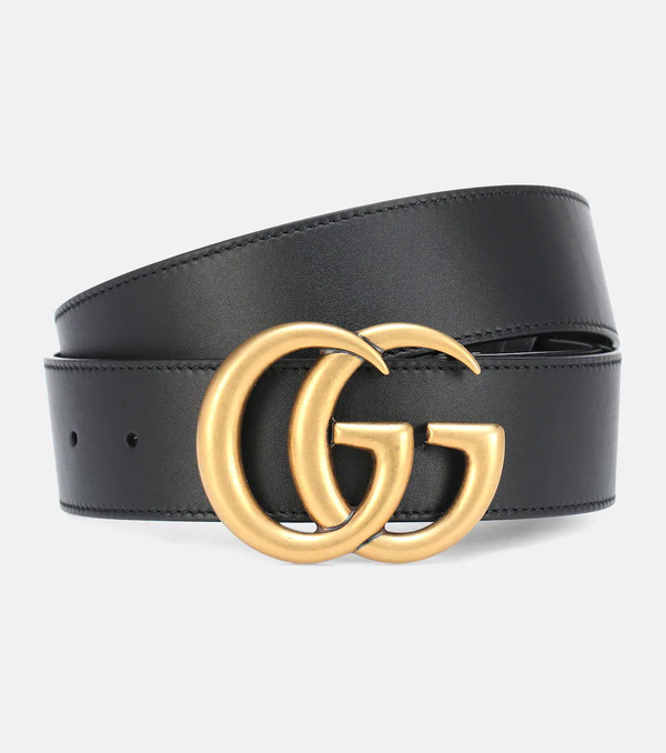  Gucci Gucci 2015 Re-edition Wide Leather Belt 