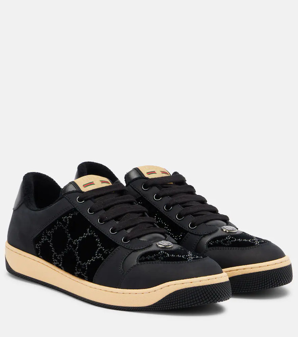  Gucci Gucci Screener Leather Sneakers 